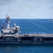 USS George H.W. Bush participates in the Titans of the Sea Presidential Review celebrating the Navy’s 250th birthday.