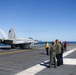USS George H.W. Bush hosts President Donald J. Trump and First Lady Melania Trump during the Titans of the Sea Presidential Review celebrating the Navy’s 250th birthday.