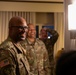 Mississippi National Guard Soldiers give out laundry bags to Troops