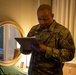 Mississippi National Guard Soldier verifies laundry bag signatures