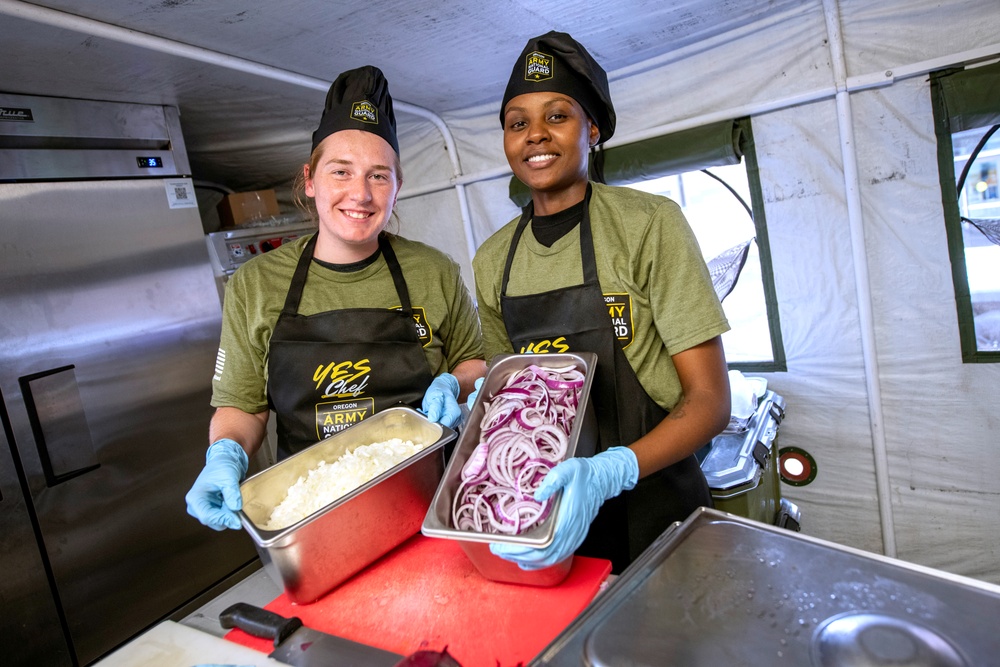 Oregon National Guardsmen show off culinary skills at Taste of Trades