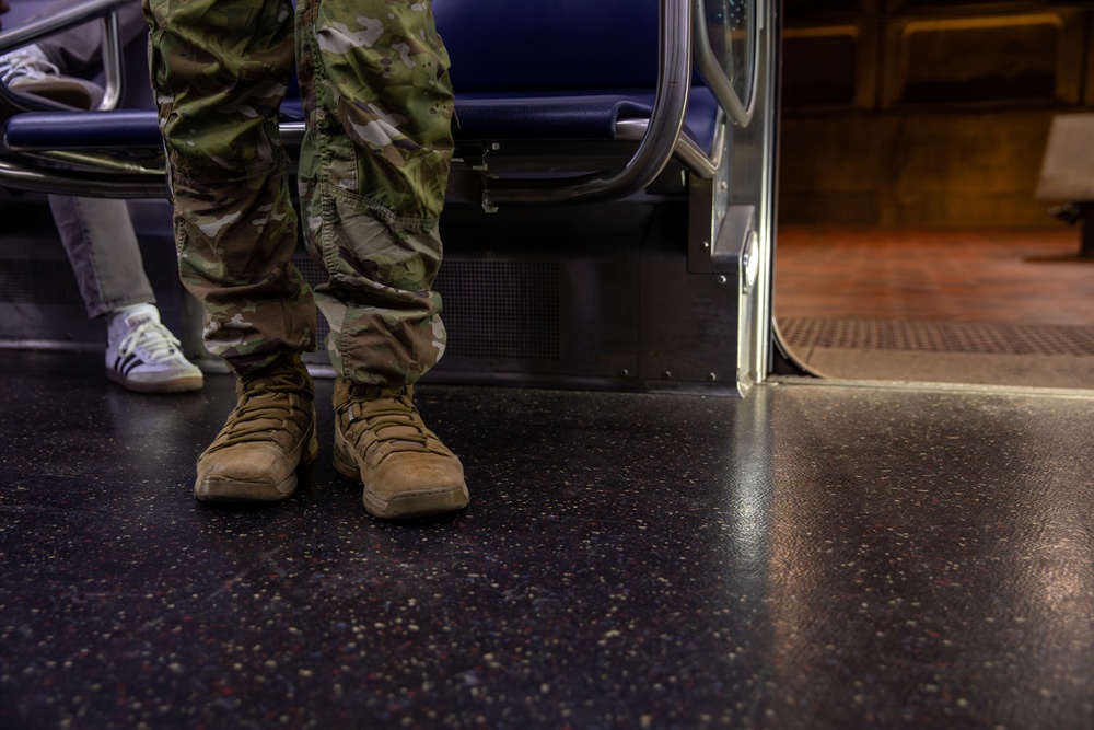 Mississippi National Guard Troops have boots on the ground in the Washington Metro