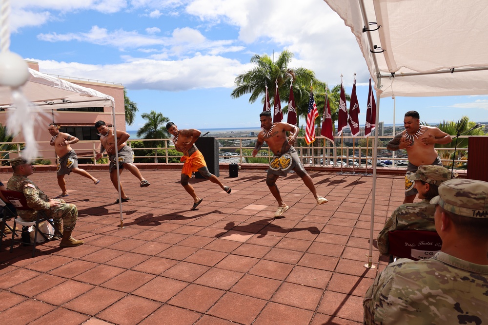 Sergeant Major Phillip R. Tally assumed responsibility of Public Health Command-Pacific, September 4, 2025