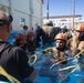 U.S. Marines conduct underwater egress training