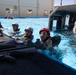 U.S. Marines conduct underwater egress training