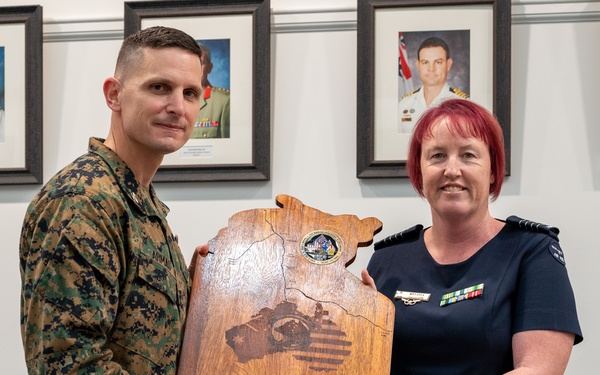 MRF-D 25.3: U.S. Marines, ADF host farewell ceremony