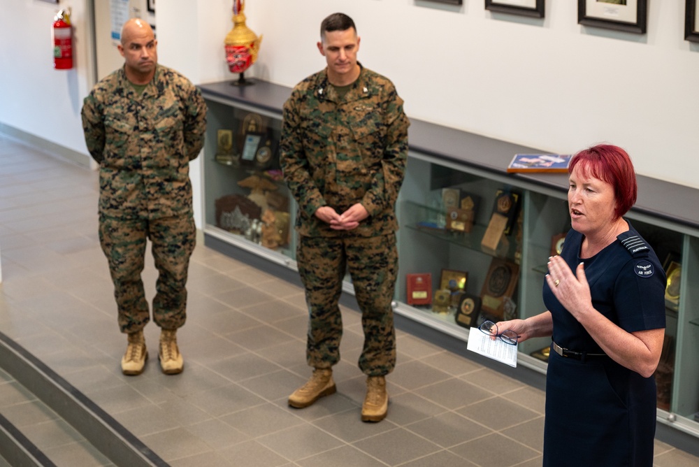 MRF-D 25.3: U.S. Marines, ADF host farewell ceremony