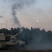 U.S. Soldiers execute Paladin Table VI gunnery in Poland