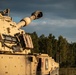 U.S. Soldiers execute Paladin Table VI gunnery in Poland