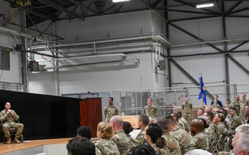 445 AW Commander hosts Commander's Call