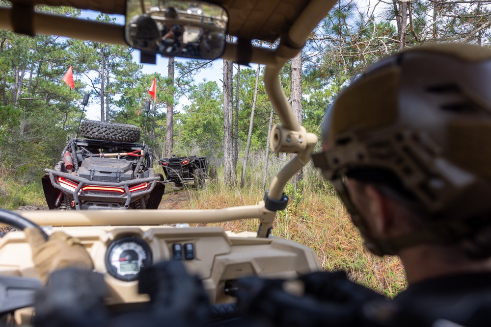 2nd MLG Commanding General Attends Unmanned Ground Vehicle Demonstration