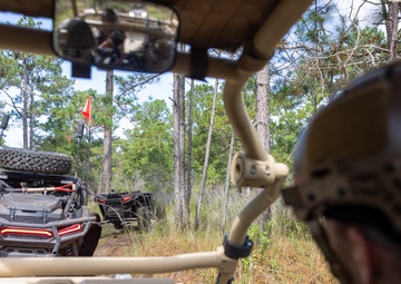 2nd MLG Commanding General Attends Unmanned Ground Vehicle Demonstration