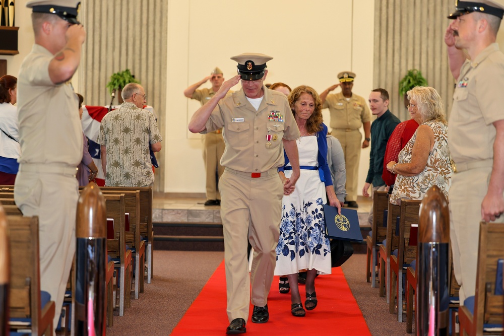 SWFLANT Outgoing CMC Retires