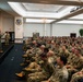 18th AF leaders visit Scott’s host wing, emphasize future-focused readiness