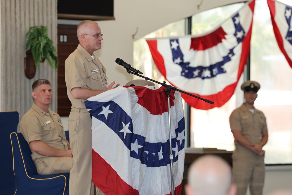 SWFLANT Outgoing CMC Retires