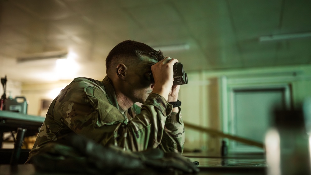 278th ACR Troopers Conduct Call for Fire During Spur Ride