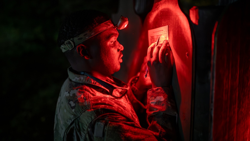 278th ACR Troopers Conduct Night-to-Day Land Navigation During Spur Ride