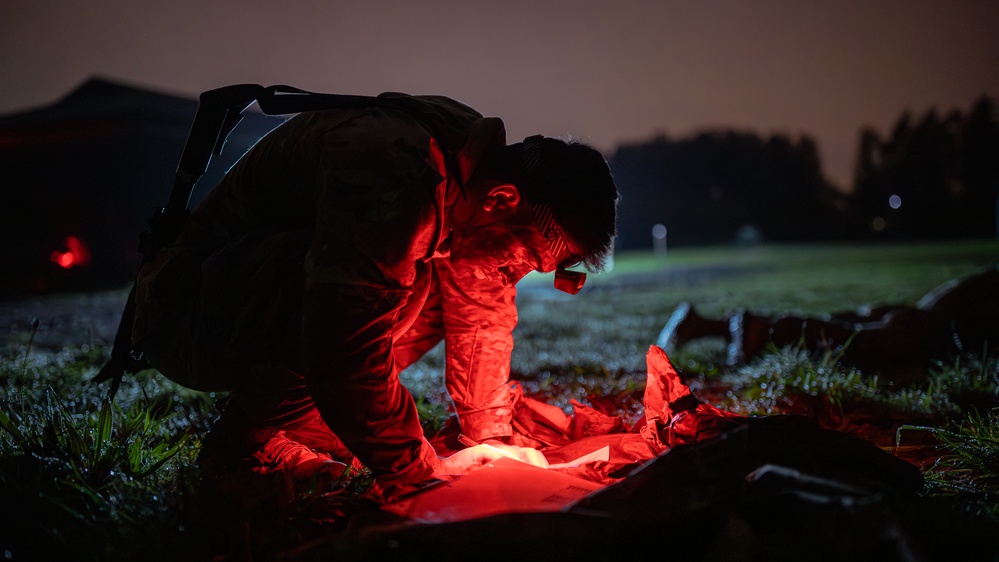 278th ACR Troopers Conduct Night-to-Day Land Navigation During Spur Ride