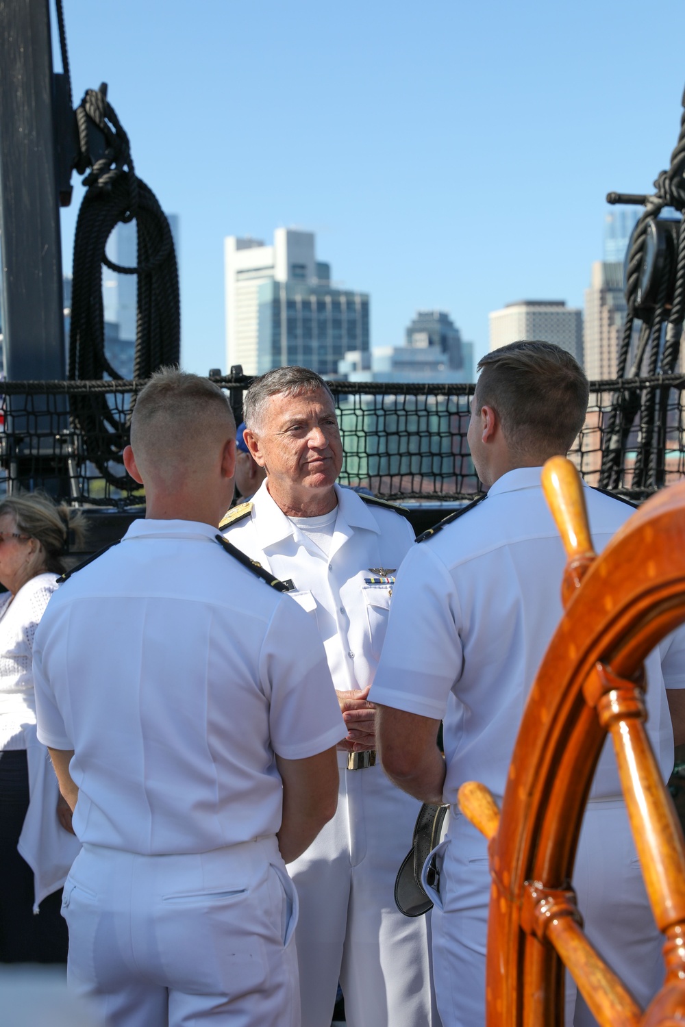 USS Constitution Goes Underway