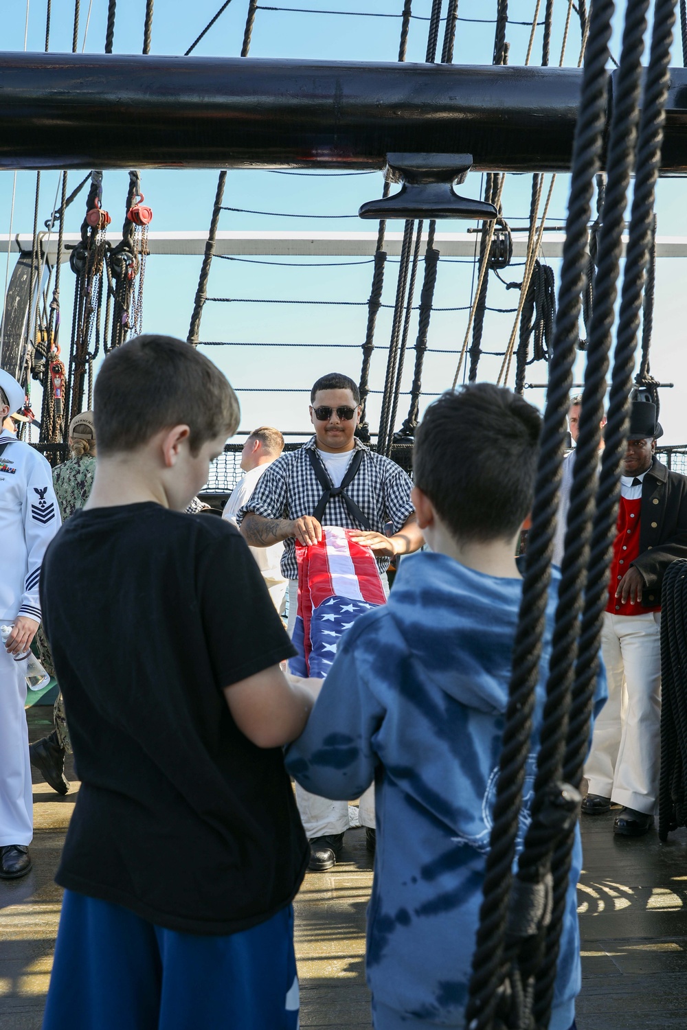 USS Constitution Goes Underway