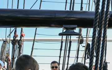 USS Constitution Goes Underway