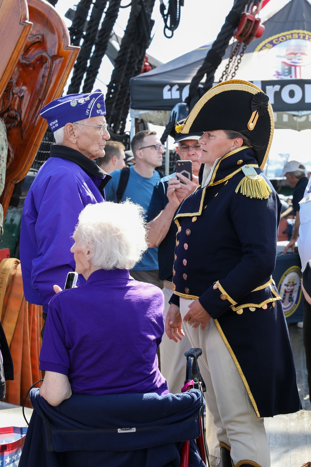USS Constitution Goes Underway