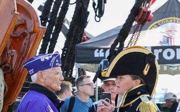 USS Constitution Goes Underway