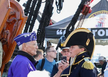 USS Constitution Goes Underway