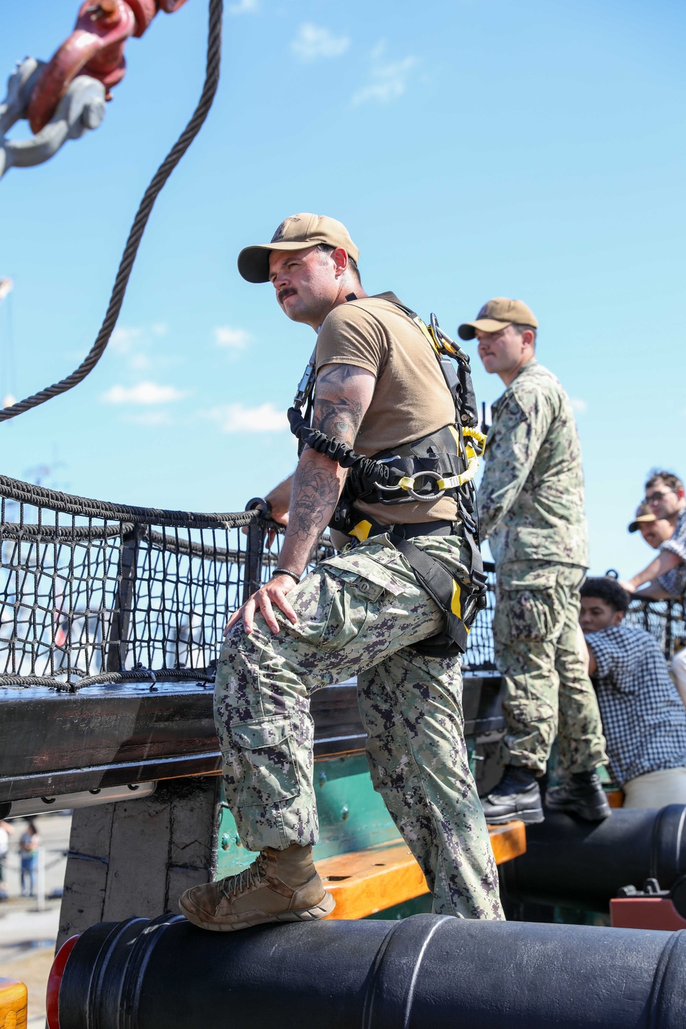 USS Constitution Goes Underway