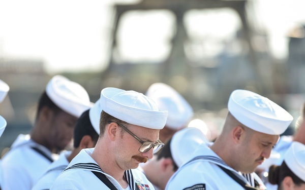 USS Constitution Hosts 9/11 Remembrance Ceremony