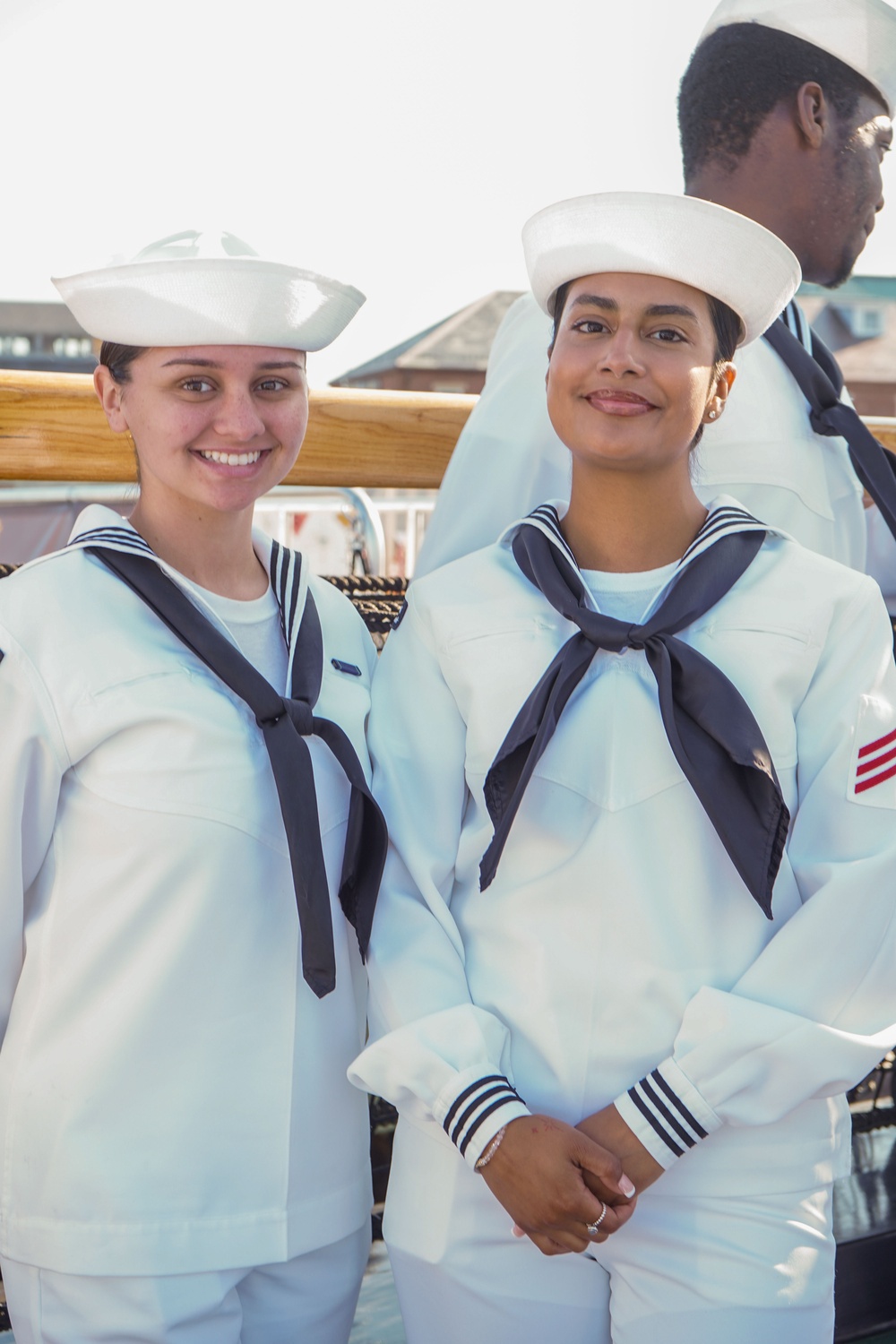 USS Constitution Hosts Swearing-In Ceremony