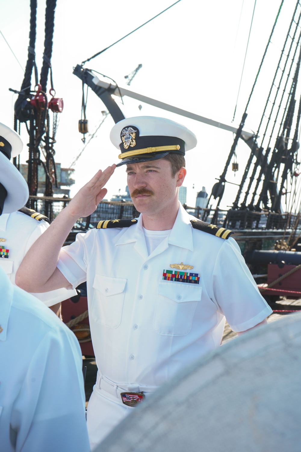 USS Constitution Hosts Swearing-In Ceremony
