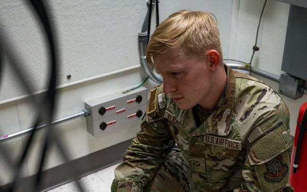 628th Communications Squadron Services the Giant Voice