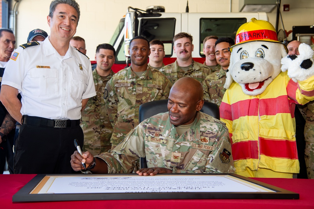 USAFA Fire Prevention Week 2025