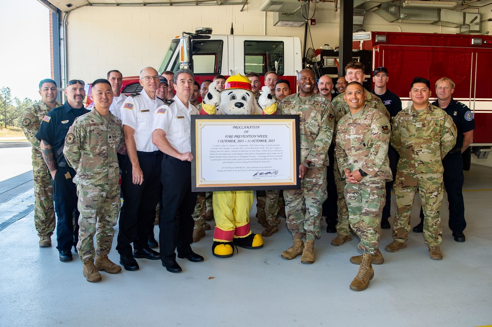 USAFA Fire Prevention Week 2025