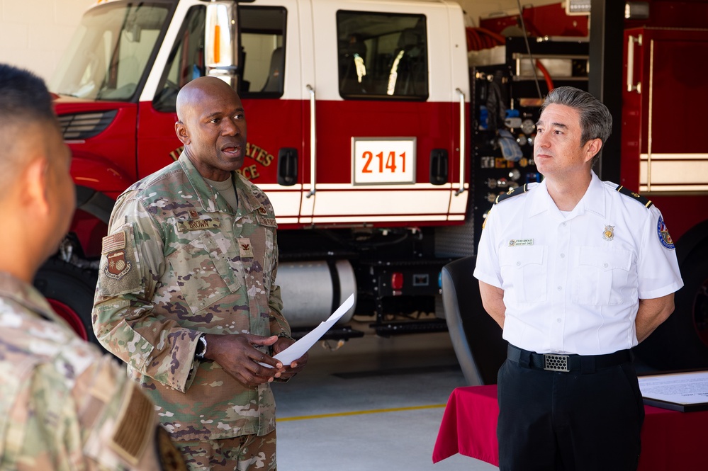 USAFA Fire Prevention Week 2025