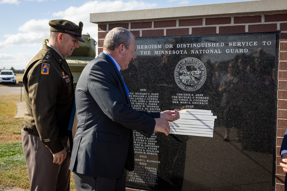 2025 Court of Honor induction ceremony held at Camp Ripley