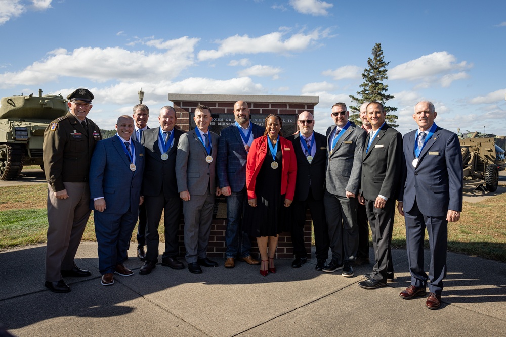 2025 Court of Honor induction ceremony held at Camp Ripley