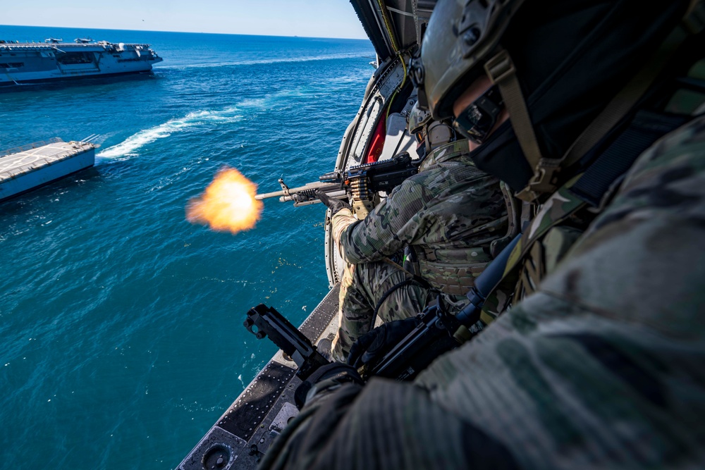 Naval Special Warfare Participates in Titans of the Sea Presidential Review