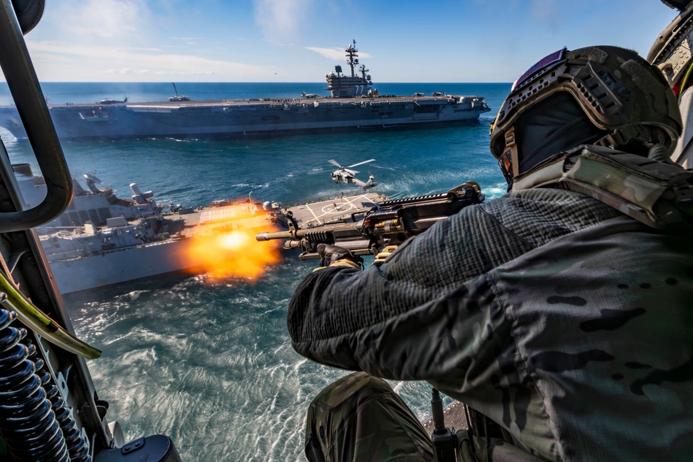 Naval Special Warfare Participates in Titans of the Sea Presidential Review