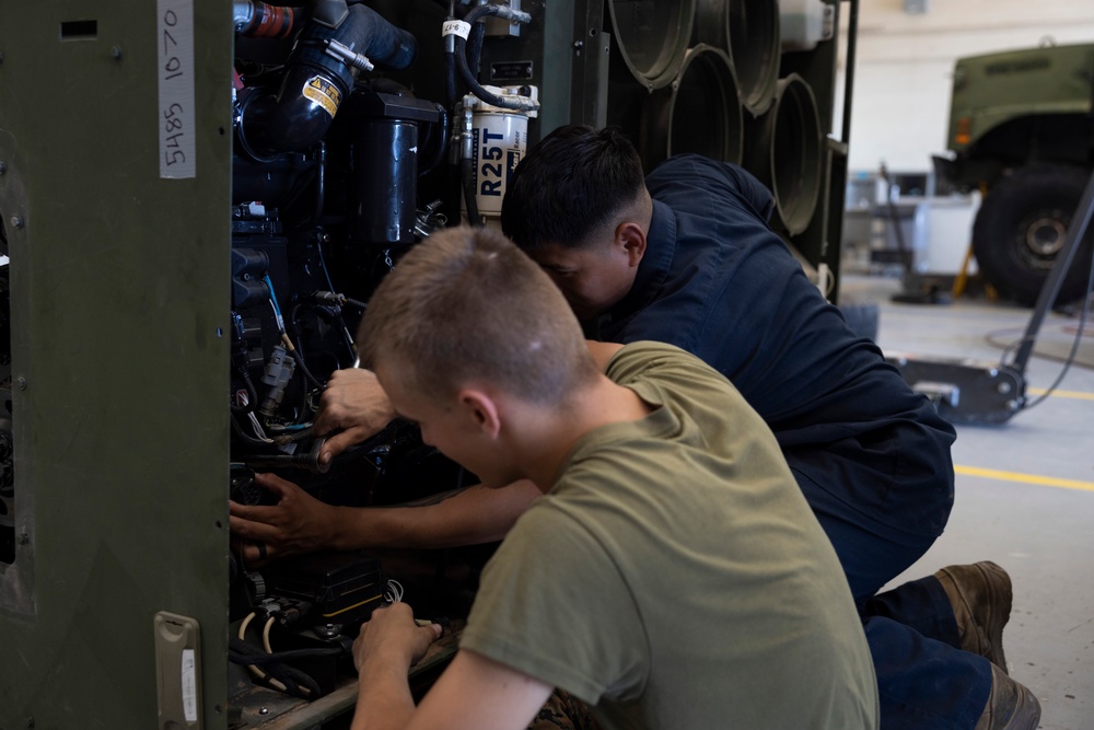 1st Maintenance Battalion performs daily duties