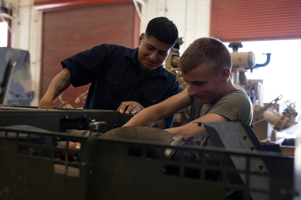 1st Maintenance Battalion performs daily duties