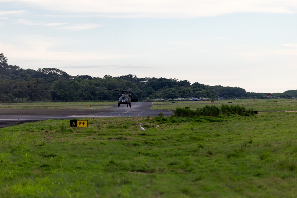 JTF-B Helicopters Arrive to Support Jungle Training in Panama