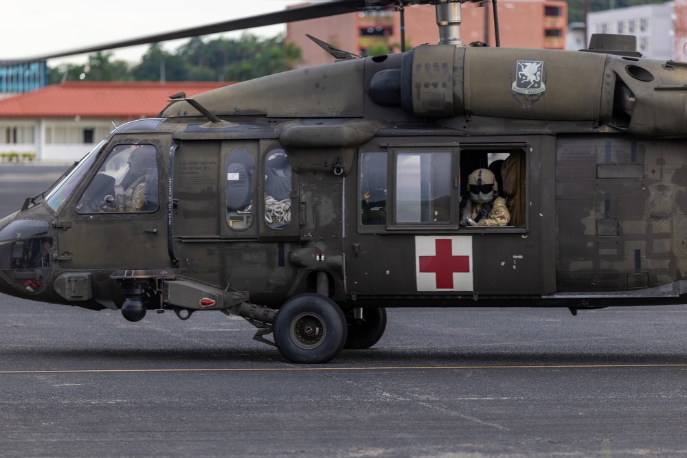JTF-B Helicopters Arrive to Support Jungle Training in Panama