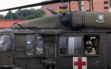 JTF-B Helicopters Arrive to Support Jungle Training in Panama