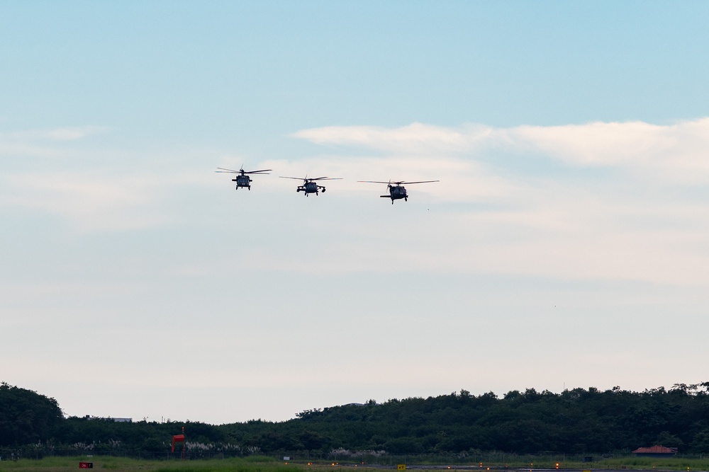 JTF-B Helicopters Arrive to Support Jungle Training in Panama