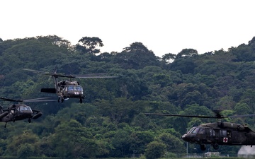 JTF-B Helicopters Arrive to Support Jungle Training in Panama