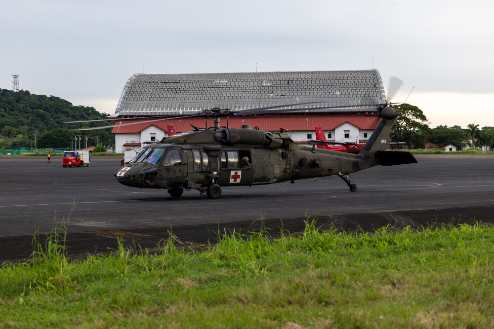 JTF-B Helicopters Arrive to Support Jungle Training in Panama
