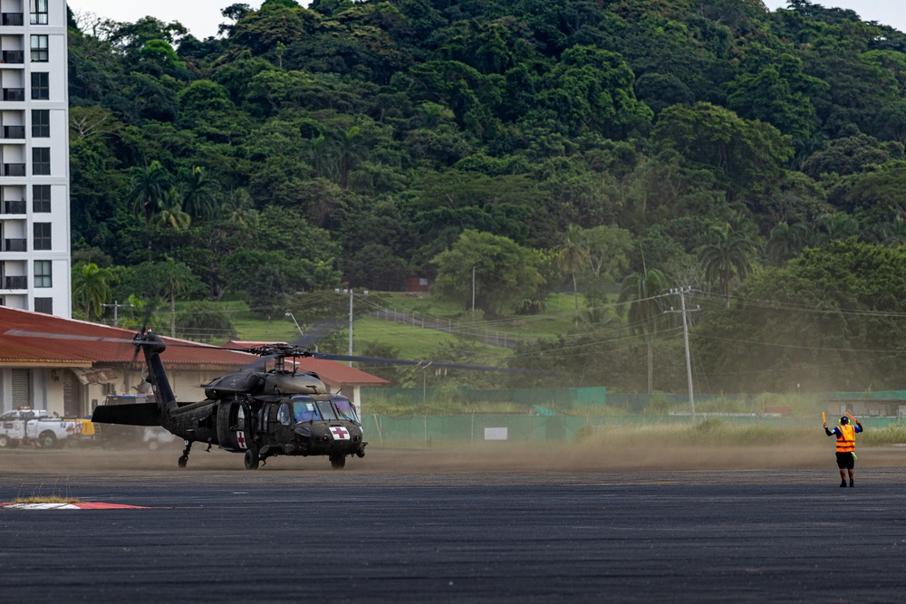 JTF-B Helicopters Arrive to Support Jungle Training in Panama