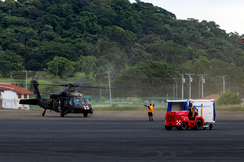 JTF-B Helicopters Arrive to Support Jungle Training in Panama